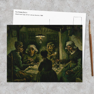 Vincent van Gogh - Die Kartoffelesser Postkarte