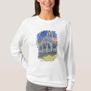 Vincent van Gogh die Kirche am Auvers-sur-Oise T-Shirt