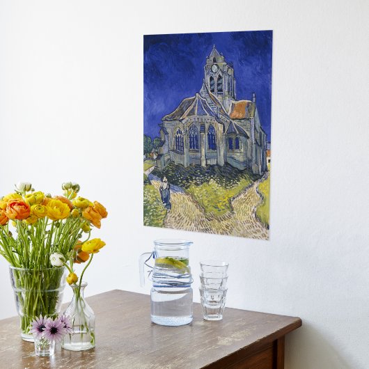 Vincent Van Gogh, Die Kirche in Auvers Foliendrucke (Ablage(Küche))