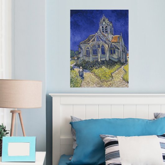 Vincent Van Gogh, Die Kirche in Auvers Foliendrucke (In Situ (Schlafzimmer))