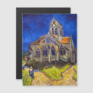 Vincent van Gogh - Die Kirche in Auvers Magnetkarte