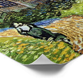 Vincent Van Gogh - Die Kirche in Auvers Poster (Ecke)