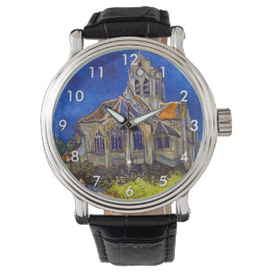 Vincent van Gogh - Die Kirche von Auvers Armbanduhr
