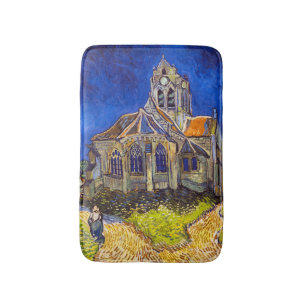 Vincent van Gogh - Die Kirche von Auvers Badematte
