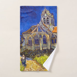 Vincent van Gogh - Die Kirche von Auvers Badhandtuch Set