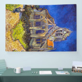 Vincent van Gogh - Die Kirche von Auvers Banner (Messe)