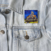 Vincent van Gogh - Die Kirche von Auvers Button (Beispiel)