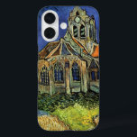 Vincent van Gogh - Die Kirche von Auvers iPhone 16 Hülle<br><div class="desc">Die Kirche von Auvers (1890) von Vincent van Gogh ist ein Vintager Post-Impressionismus feiner Kunst architektonische religiöse Malerei. Eine Frau, die auf einem Weg zur Dorfkapelle spaziert, mit schönen Buntglasfenstern. Eine Szene der Alltagsarchitektur. Über den Künstler: Vincent Willem van Gogh (1853-1890) war ein postimpressionistischer Maler, dessen Werk besonders für seine...</div>