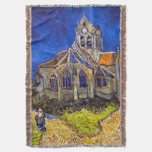 Vincent van Gogh - Die Kirche von Auvers Decke (Vorderseite Vertikal)