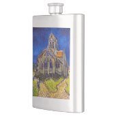 Vincent van Gogh - Die Kirche von Auvers Flachmann (Links)