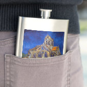 Vincent van Gogh - Die Kirche von Auvers Flachmann (Beispiel)