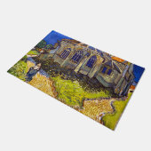 Vincent van Gogh - Die Kirche von Auvers Fußmatte (Schrägansicht)
