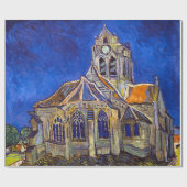 Vincent van Gogh - Die Kirche von Auvers Geschenkpapier (Flach)
