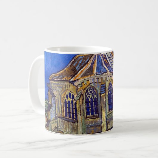 Vincent van Gogh - Die Kirche von Auvers Kaffeetasse (Vorderseite Links)
