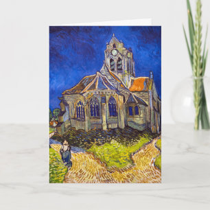 Vincent van Gogh - Die Kirche von Auvers Karte