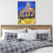 Vincent van Gogh - Die Kirche von Auvers Leinwanddruck (Insitu (Schlafzimmer))