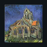 Vincent van Gogh - Die Kirche von Auvers Magnet<br><div class="desc">Die Kirche von Auvers (1890) von Vincent van Gogh ist ein Vintager Post-Impressionismus feiner Kunst architektonische religiöse Malerei. Eine Frau, die auf einem Weg zur Dorfkapelle spaziert, mit schönen Buntglasfenstern. Eine Szene der Alltagsarchitektur. Über den Künstler: Vincent Willem van Gogh (1853-1890) war ein postimpressionistischer Maler, dessen Werk besonders für seine...</div>