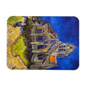 Vincent van Gogh - Die Kirche von Auvers Magnet (Horizontal)