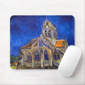 Vincent van Gogh - Die Kirche von Auvers Mousepad (Mit Mouse)