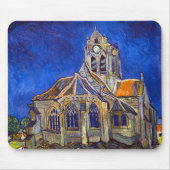 Vincent van Gogh - Die Kirche von Auvers Mousepad (Vorne)