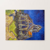 Vincent van Gogh - Die Kirche von Auvers Puzzle (Horizontal)