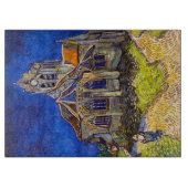 Vincent van Gogh - Die Kirche von Auvers Schneidebrett (Vorderseite)