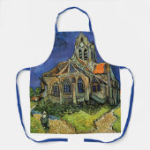 Vincent van Gogh - Die Kirche von Auvers Schürze (Vorderseite)