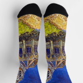 Vincent van Gogh - Die Kirche von Auvers Socken (Oben)