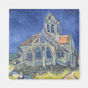 Vincent van Gogh Die Kirche von Auvers-sur-Oise Magnet