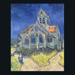 Vincent van Gogh | Die Kirche von Auvers-sur-Oise Poster<br><div class="desc">Die Kirche in Auvers-sur-Oise,  1890 | von Vincent van Gogh | Art Location: Museo d'Orsay,  Paris,  Frankreich | Dutch Artist | Image Collection number: XIR33823</div>