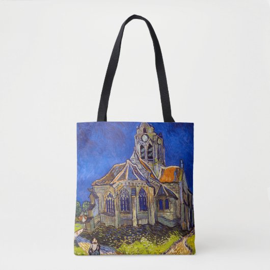 Vincent van Gogh - Die Kirche von Auvers Tasche (Vorderseite)