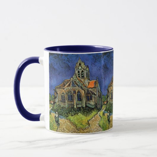 Vincent van Gogh - Die Kirche von Auvers Tasse (Links)