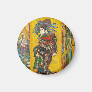 Vincent Van Gogh Die Kurtisane nach Eisen Magnet