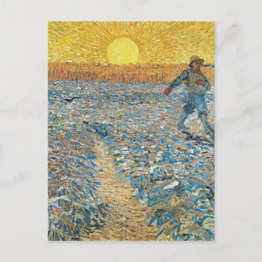 Vincent Van Gogh Die Malerei Postkarte (Vorderseite)