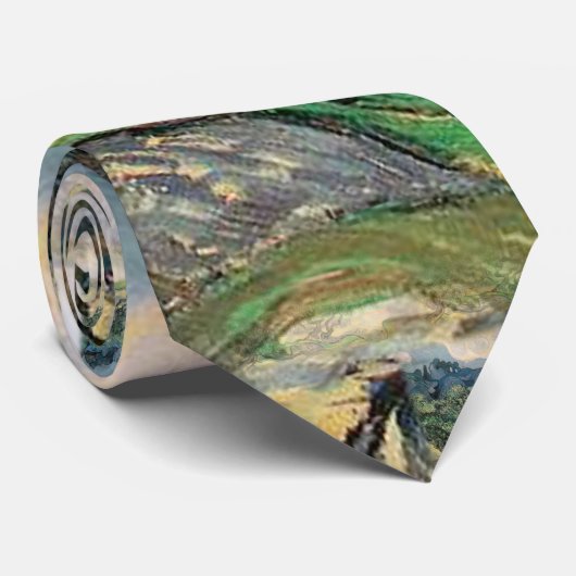 Vincent van Gogh, Die Olivenbäume. Berühmte Kunst Krawatte (Gerollt)