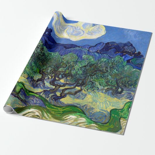Vincent van Gogh Die Olivenbäume Geschenkpapier (Ungerollt)
