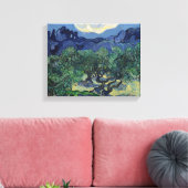 Vincent van Gogh - Die Olivenbäume Leinwanddruck (Insitu (Wohnzimmer))