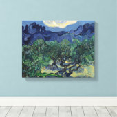 Vincent van Gogh - Die Olivenbäume Leinwanddruck (Insitu (Holzboden))
