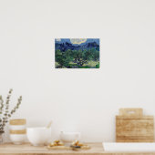 Vincent van Gogh - Die Olivenbäume Poster (Küche)