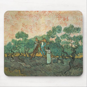 Vincent van Gogh die olivgrünen Pflücker, Mousepad