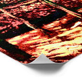 Vincent Van Gogh - Die Pappeln in Nuenen 2 Poster (Ecke)