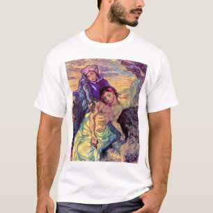 Vincent Van Gogh - Die Pietà - Jesus und Jungfrau T-Shirt