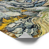 Vincent van Gogh | Die Schlucht der Peyroulets Poster (Ecke)