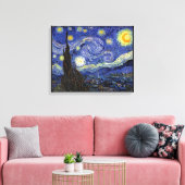Vincent Van Gogh - Die Starry Night Extra Large Leinwanddruck (Insitu (Wohnzimmer))