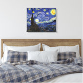 Vincent Van Gogh - Die Starry Night Extra Large Leinwanddruck (Insitu (Schlafzimmer))