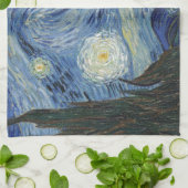 Vincent van Gogh | die sternenklare Nacht, im Juni Handtuch (Gefaltet)