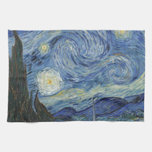 Vincent van Gogh   die sternenklare Nacht, im Juni Handtuch