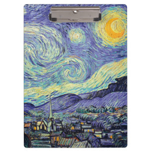 Vincent Van Gogh. Die Sternennacht Klemmbrett