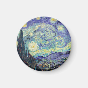 Vincent Van Gogh Die Sternennacht Magnet