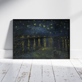 Vincent Van Gogh, die Sternennacht über der Rhone Fotodruck